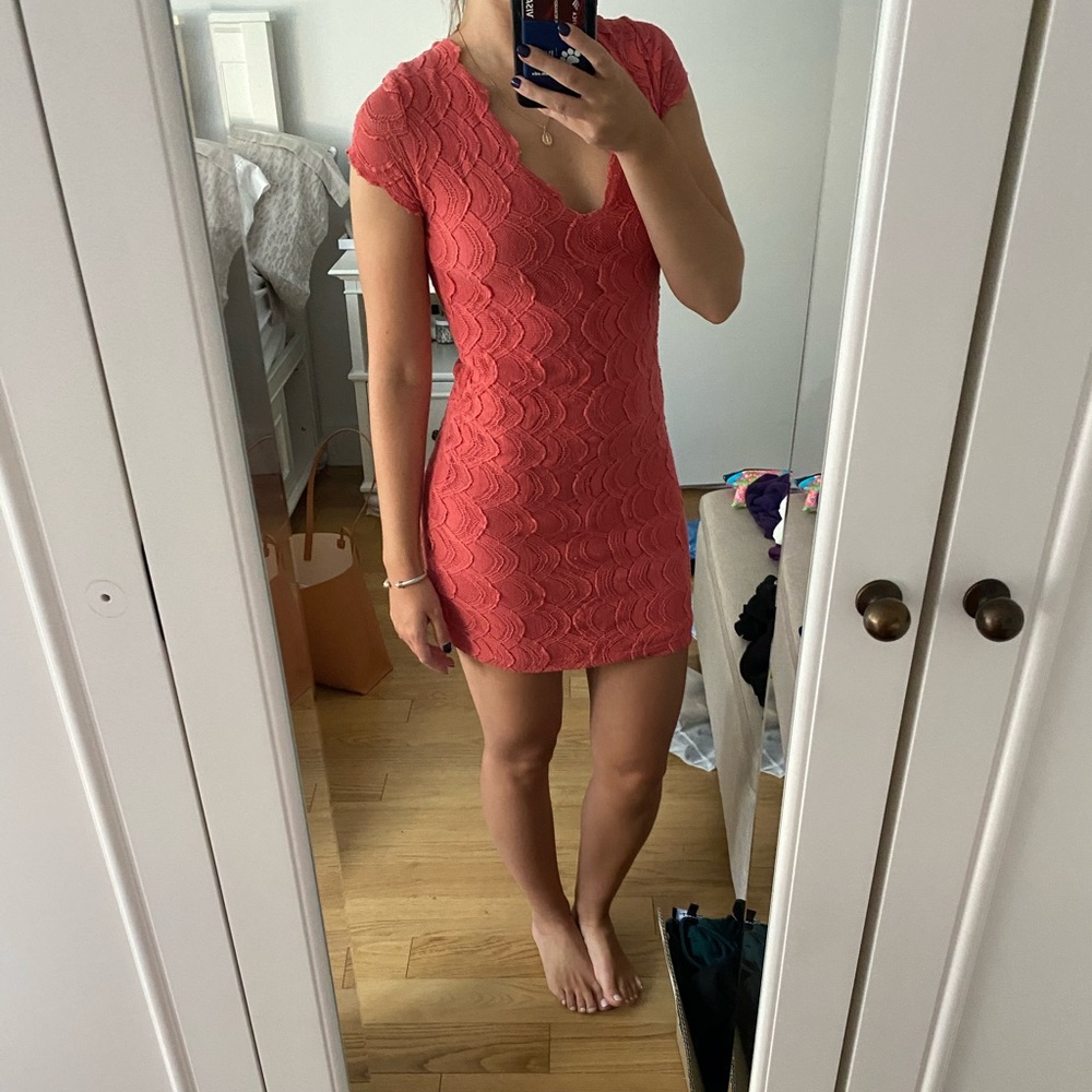 Nightcap scalloped knit mini dress Size 1/small